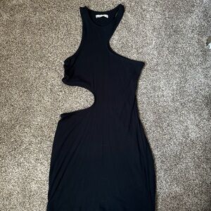 Abercrombie & Fitch Asymmetric Cut-Out Dress